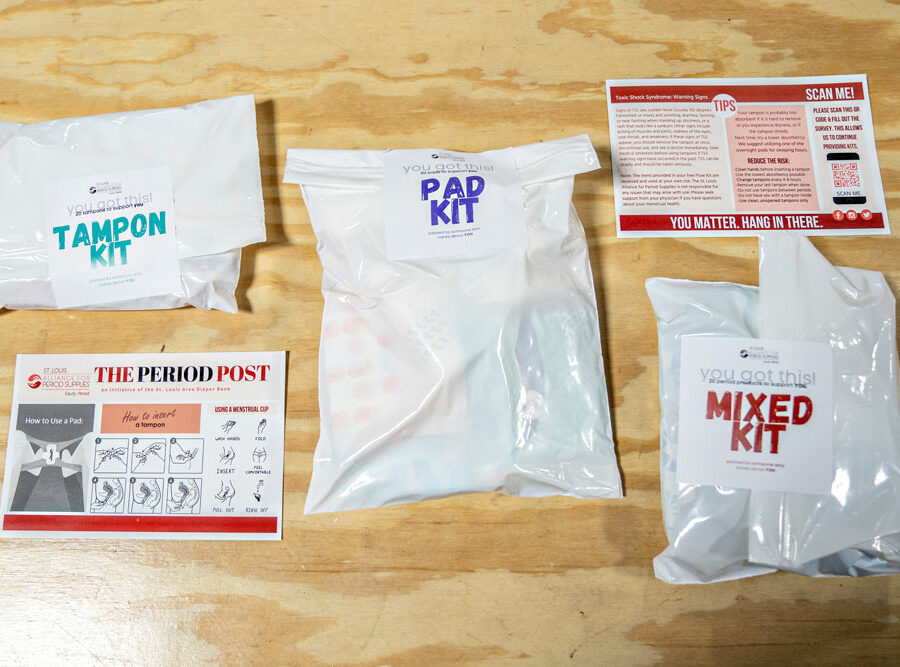 period supplies kits