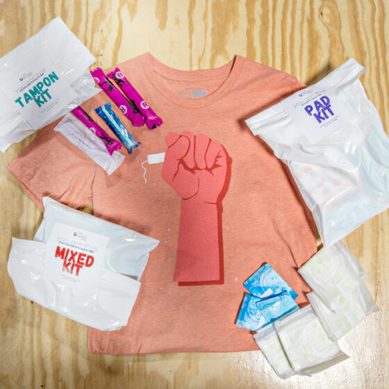 get period supplies